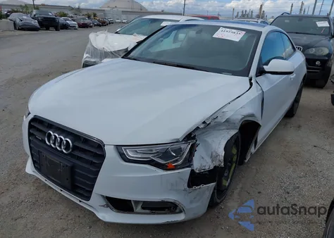 2014 Audi A5 2.0T Premium z USA, uszkodzony, nr VIN WAULFAFR1EA009649